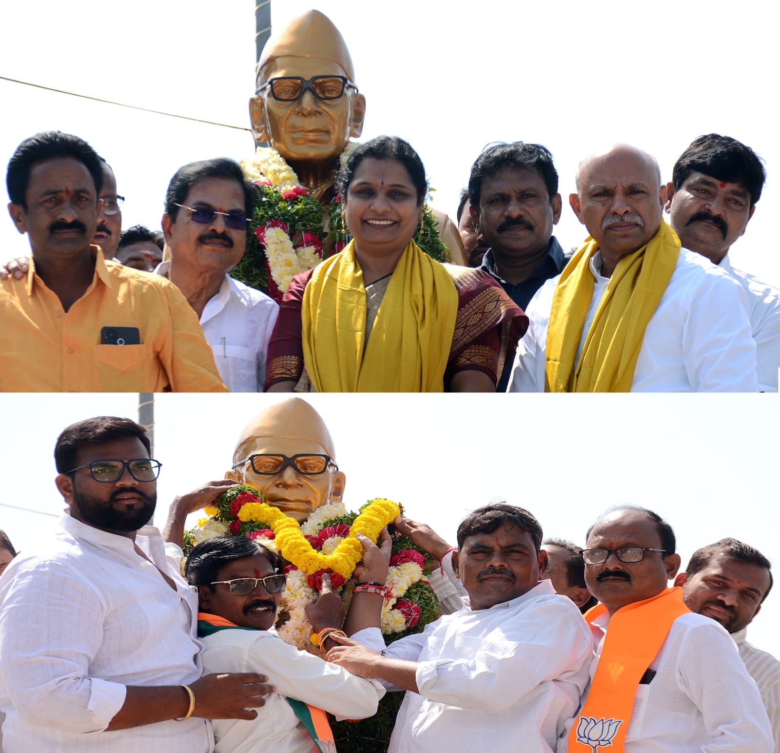 కొండా లక్ష్మణ్ బాపూజీ ఆశయాలను భావితరాలకు అందించాలి  జిల్లా కలెక్టర్ బి. చంద్రశేఖర్ - Additional Image