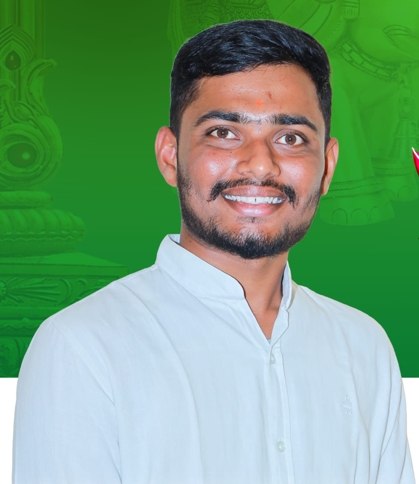 సేవా జ్యోతి కలశ యాత్రకు కర్నాటి శివ గౌడ్ ఎంపిక